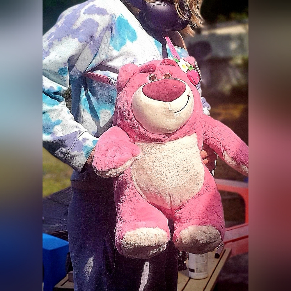 Disney's Lotso Bear Plush crossbody bag
